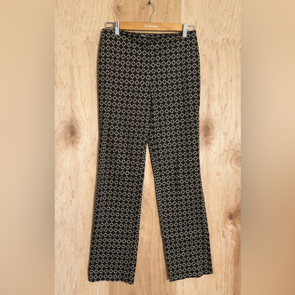 INC International Concepts Black and White Corduroy Pants